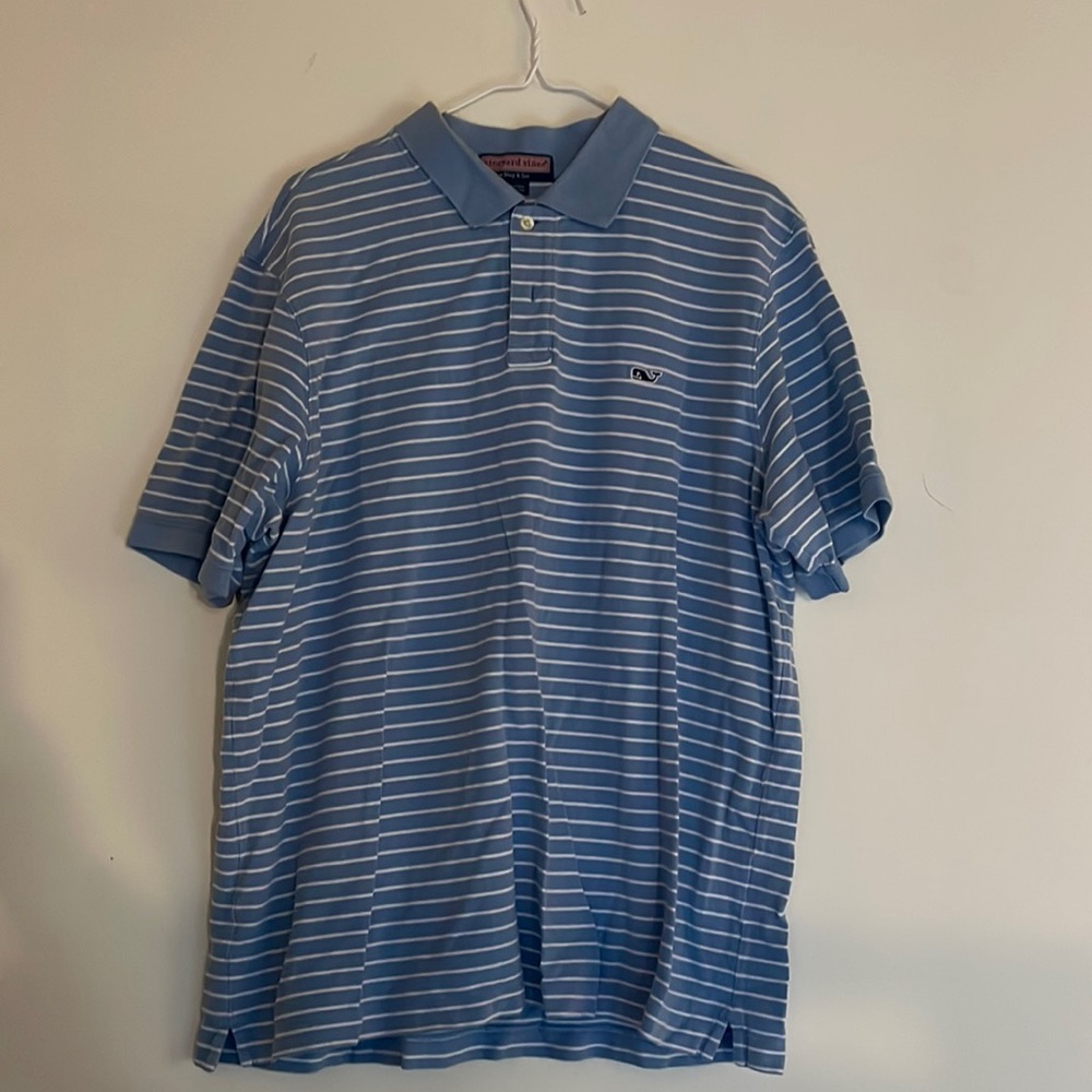 Mens Vineyard Vines Polo Shirt size XL. Great condition